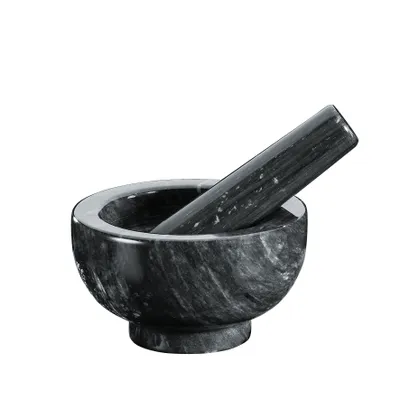 Produktbild von Küchenprofi - Mörser Marmor 11 cm schwarz