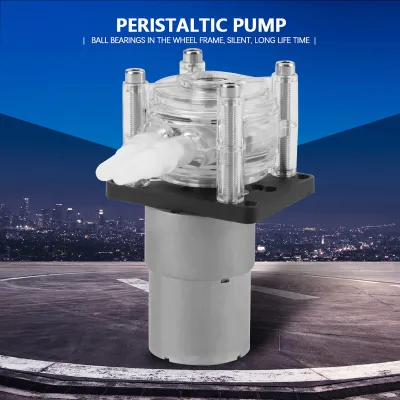 Image de Pompe péristaltique à haut débit DC 12V pour aquarium, laboratoire d'analyse de l'eau