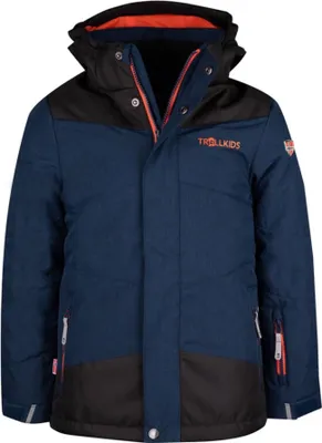 Produktbild von Trollkids Jungen Wasserdichte Jacke Marine 132-142 Grösse 104