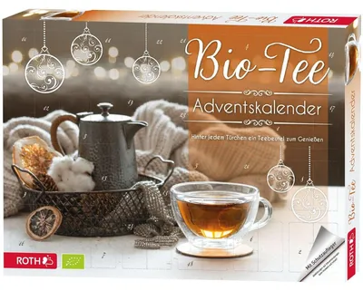 Produktbild von Adventskalender 'Bio-Tee-Adventskalender' bestückt
