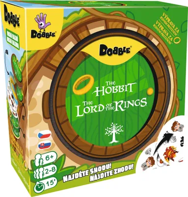 Obrázok produktu pre Asmodee Česká republika Dobble Hľadanie jedného prsteňa