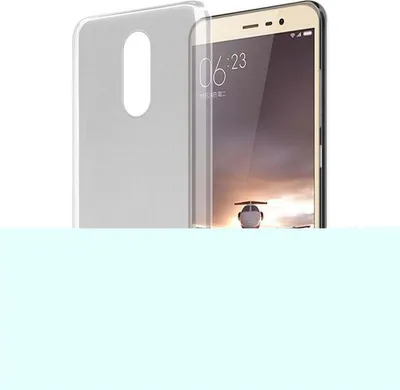 Obrázok produktu pre Cadorabo kryt pre Xiaomi RedMi Pro ochranný kryt v bielej farbe ochranný kryt TPU silikónový kryt puzdro