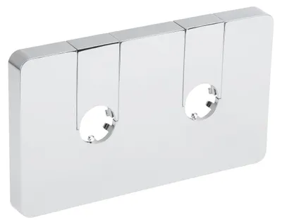 Produktbild von Aqualine Q-START Abdeckrosette für Mittelanschluss, Chrom