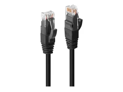 Produktbild von LINDY Patchkabel Cat6 UTP Premium schwarz 7.50m