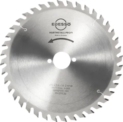Produktbild von EDESSÖ Kreissägeblatt HW Profi 210 x 2,8 x 30 Z 40W