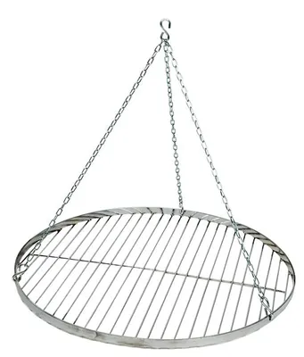 Produktbild von Best Sporting Schwenk-Grillrost mit Aufhängungs-Kette, Durchmesser ca. 60 cm, Edelstahl