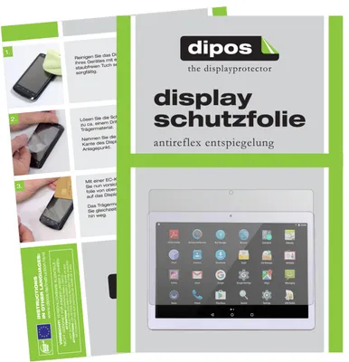 Produktbild von 2x Schutzfolie für Sannuo 10.1 Zoll 3G Tab matt Displayschutzfolie Folie Display