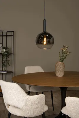 Immagine prodotto di Lampada a sospensione MARIUS nera 1xE27x40W in metallo, dimensioni: 150x30x30 cm, IP20, Lucide