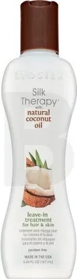 Zdjęcie produktu dla BioSilk Therapy with Natural Coconut Oil Leave-In Treatment pielęgnacja bez spłukiwania do rozdwojonych końcówek włosów 167 ml