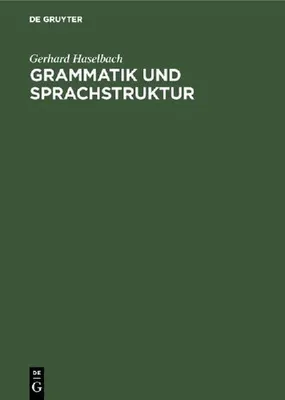 Produktbild von Grammatik und Sprachstruktur