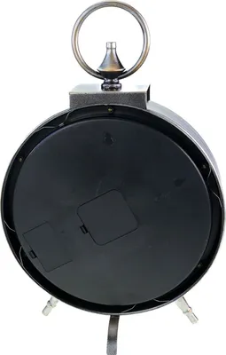 Produktbild von Standuhr Antik mit sichtbar beweglichen Zahnrädern 48cm Uhr Metall Vintage Style