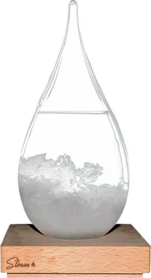 Produktbild von Storm Glass Groß - Sturmglas Barometer in Tropfenform | Perfektes Geschenk für Zuhause und Büro