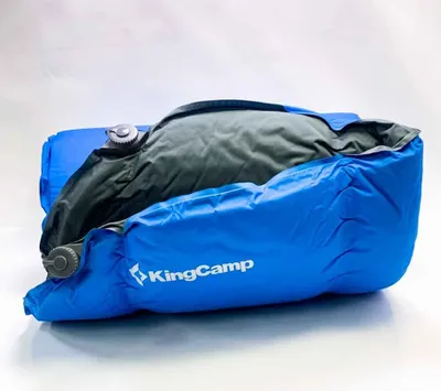 Produktbild von KingCamp Isomatte Selbstaufblasend 2 Personen (), luftmatratze Isomatte Outdoor, 7.5 cm Selbstaufblasbare isomatte, gegen Feuchtigkeit und kalten für Camping Reisen und Wandern Blau