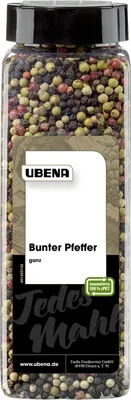 Zdjęcie produktu dla UBENA 712170004 Bunte Pfefferkörner Gewürz, 550,0 g