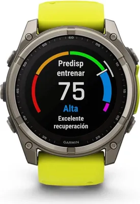 Obrázok produktu pre Garmin fenix 8, 3,56 cm (1.4"), Dotyková obrazovka, 32 GB, Wi-Fi, GPS, 95 g