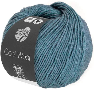 Produktbild von Lana Grossa - Cool Wool Melange 1433 taubenblau meliert