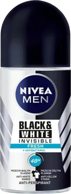Produktbild von NIVEA Men Black&White Invisible Fresh Antitranspirant 50ml