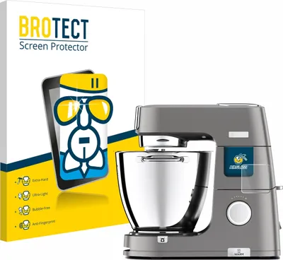 Produktbild von BROTECT Schutzglas für Kenwood Titanium Chef Patissier XL Schutzfolie Panzer Folie Glas Display Schutz klar
