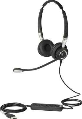 Immagine prodotto di Jabra 2499 823 309 cuffia e auricolare Cablato A Padiglione Ufficio Nero, Argento