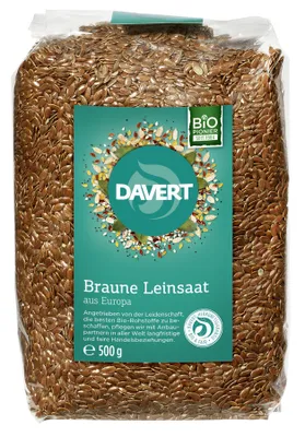 Produktbild von Davert - Leinsamen - 500g