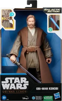 Obrázok produktu pre Hasbro Star Wars Obi-Wan Kenobi Galaktická akcia , interaktívne hračky, akčné figúrky