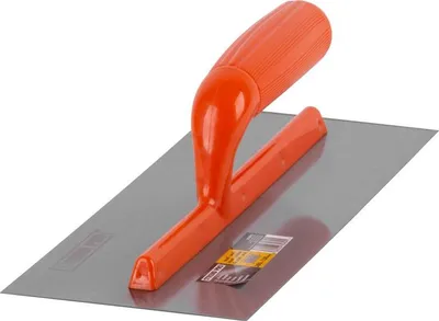 Produktbild von Glättkelle Strend Pro 0812.041 Basic, OrangeHand, Kunststoffgriff, 280x130 mm, gerade, Stahl