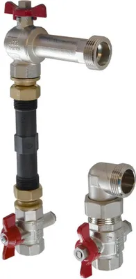 Image de UPONOR Vario WMZ, kit de raccordement vertical, G3/4", 110 mm, 1 pièce.