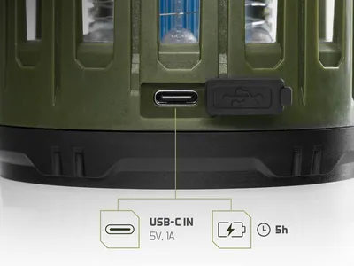 Produktbild von DELPHIN Campinglampe Delphin MOSKYTO 3W/140lm/2600mAh