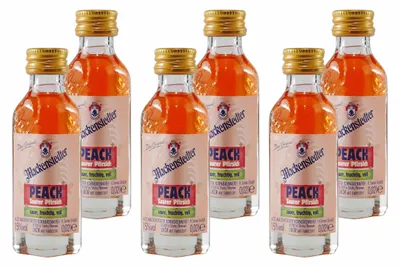 Produktbild von Mackenstedter Peach Saurer Pfirsich Likör (25 x 0,02L)