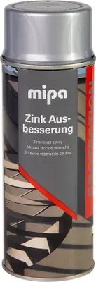 Produktbild von MIPA Zink-Ausbesserungsspray Zinkfarbspray 400ml