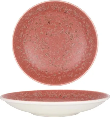 Image de Assiette creuse Rinart - Rose - Porcelaine - 25 cm (900cc)