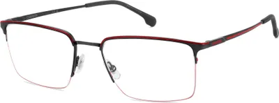 Produktbild von Carrera CARRERA 8909 Matte black red 55/19/140 Herren Brillen