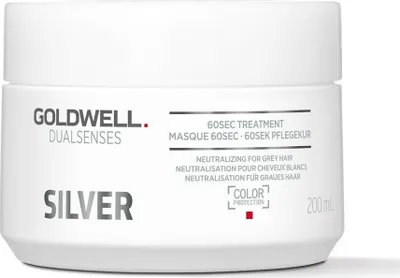 Obrázok produktu pre Goldwell Dualsenses Silver 60sec Treatment 200 ml