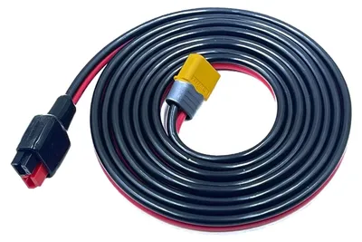 Productafbeelding van Anderson op XT60 verlengkabel - 12 AWG - 45A - Verlengkabel voor stroomstation - Zonnegenerator - 12AWG XT60 mannelijk