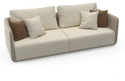 Produktbild von Sofa 3 Sitzer Möbel Stoff Dreisitzer Sofas Luxus Wohnzimmer 235cm Textil