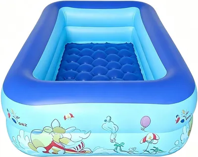 Produktbild von Aufblasbarer Pool - Rechteckiges, dickes Meerestier für Garten und Hof