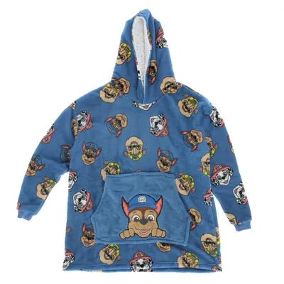 Produktbild von PAW Patrol Hoodie-Decke für Kinder – Perfekt zum Einkuscheln Flauschiger Tragekomfort