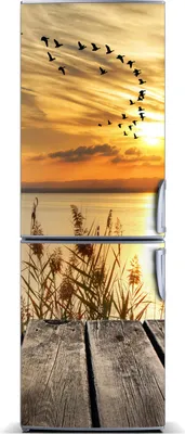 Produktbild von Tulup Kühlschrankdekoration - Magnetmatte - 60 cm x 180 cm - Magnet auf dem Kühlschrank - Sonnenuntergang