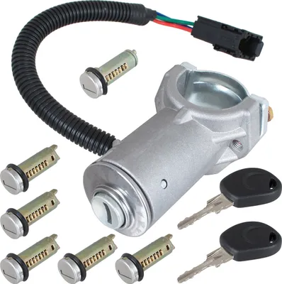 Immagine prodotto di 6x serratura porta 1x serratura accensione + 2x chiave 2996075 82344 per Iveco Daily IV 06-12