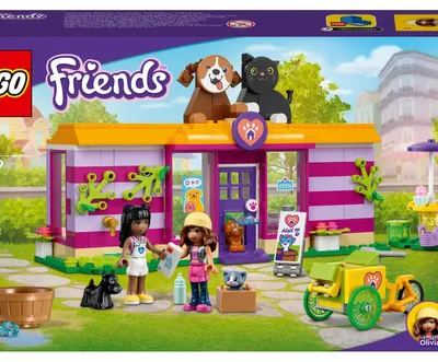 Immagine prodotto di LEGO Friends Il Caffè Di Adozione Dei Cuccioli 41699 - Set Da Costruzione Con 292 Pezzi, Per Bambini Dai 6 Anni