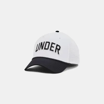 Produktbild von Under Armour Golf Driver Snapback Kappe Weiß  Weiß One Size