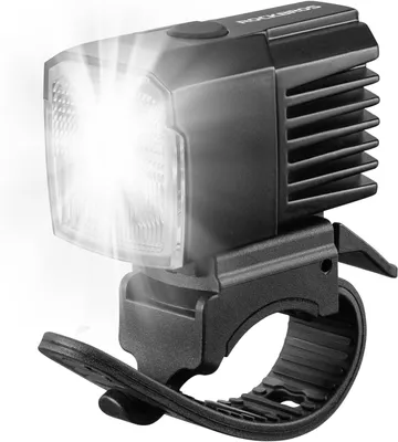 Obrázek produktu pro ROCKBROS Přední Bicyklové Světlo S Externí Baterií, Proti Oslnění, Termoregulací, IP67, Vícemódové, Na MTB/Silnici/Skládací