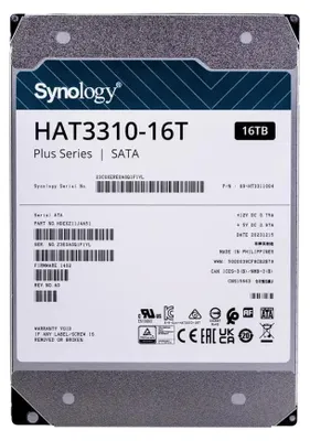 Zdjęcie produktu dla Synology HAT3310-16T, 16 TB, 7200 RPM, 3.5", SATA