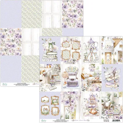 Immagine prodotto di MINTAY 30x30cm carta bifacciale per scrapbooking 240g - Academia 01