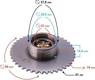Produktbild von Steuerkettenrad für 130-cm³-Motor