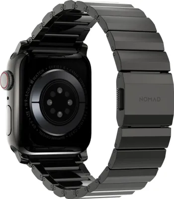 Zdjęcie produktu dla Nomad, pasek V2 do Apple Watch 1-9 i SE 42-44-45 mm, ciemnoszary