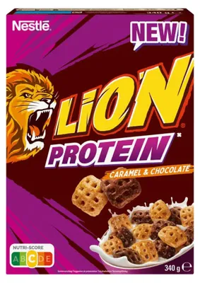 Produktbild von Nestlé Lion Protein Cereal (340g Packung)