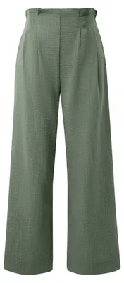 Produktbild von s.Oliver Paperbag Hose Wide Leg mit hohem Bund, Bundfalten, Gummizug und Eingrifftaschen
