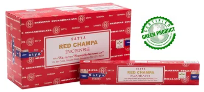 Produktbild von Räucherstäbchen Satya Sai Baba "Red Champa" 15gr