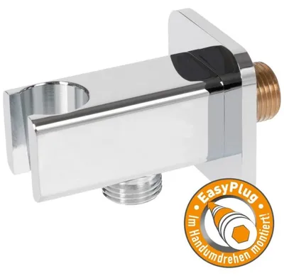 Produktbild von Kronenbach SUPRA 2.0 Wandanschlussbogen mit Brausehalter